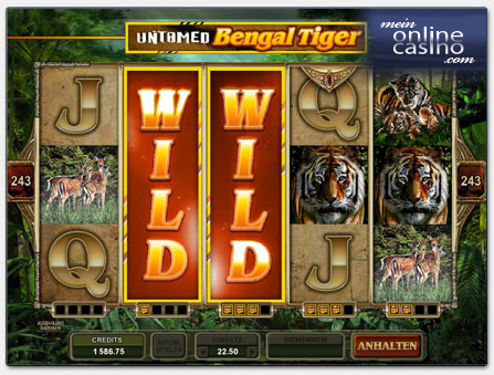 Microgaming Untamed Bengal Tiger Spielautomat