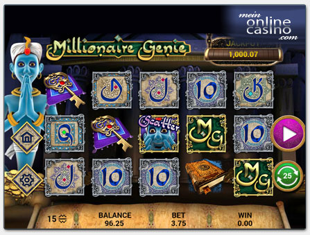 Millionaire Genie online Slot auf dem Handy