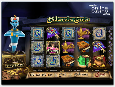 Millionaire Genie im 888casino