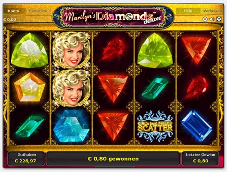 Novoline Marilyn's Diamonds Spielautomat