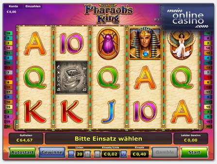 Novoline Pharaoh's Ring Spielautomat