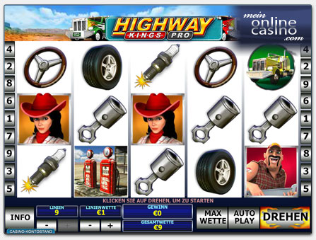 Playtech 'Highway Kings Pro' Spielautomat