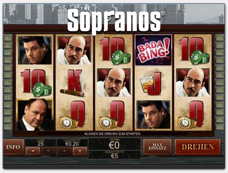Playtech 'The Sopranos' Spielautomat