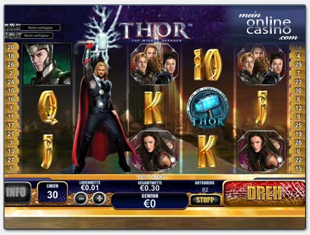 Playtech 'Thor' Spielautomat