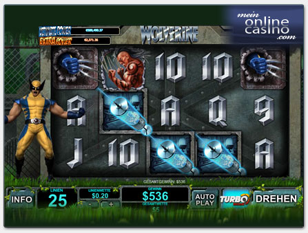 Playtech 'Wolverine' Spielautomat