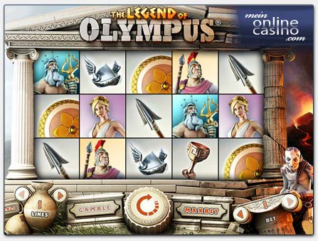 Rabcat The Legend of Olympus Spielautomat