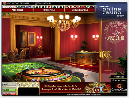 CasinoClub Spiele Lobby