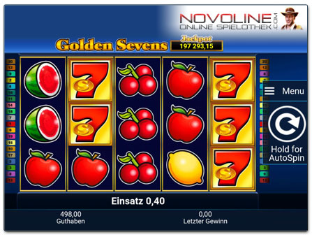 Novoline Golden Sevens mobil