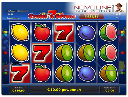 Novoline Fruits'n Sevens