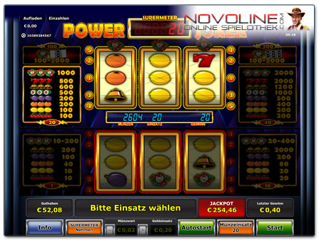Novoline Spiel Power Joker