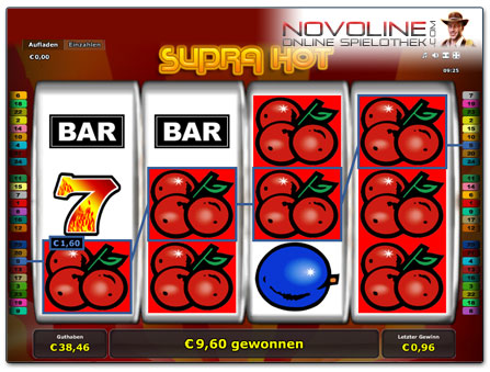 Novoline Spiel Supra Hot