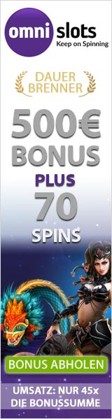 500€ Bonus im Omni Slots Casino abholen