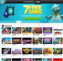 Lucky Dino Casino Webseite
