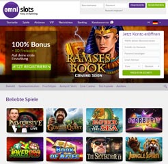 Omni Slots Casino Webseite