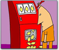 Wie funktionieren Spielautomaten online
