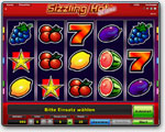 Novoline Sizzling Hot Video-Spielautomat