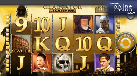 Playtech Gladiator Jackpot mobil