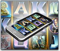 Tomb Raider Spielautomat im Handy Casino