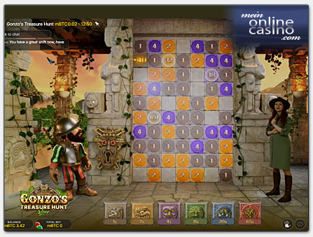 Evolution Gaming Live Casino Gonzo's Treasure Map