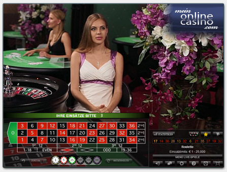 888casino Evolution Gaming deutsches Live Roulette