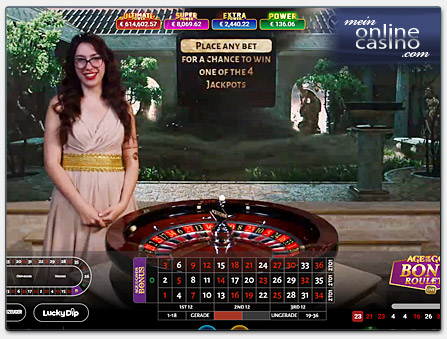 Playtech Age of the Gods Bonus Roulette
