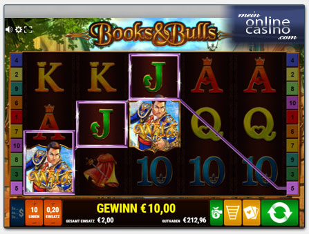 Books and Bulls im Omni Slots Casino