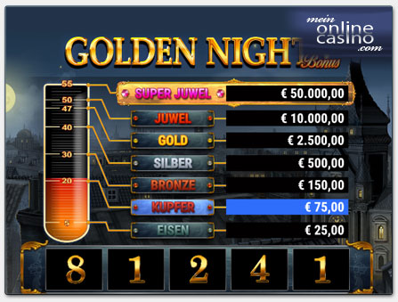 Gamomat Golden Nights Bonus Jackpot