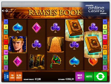 Gamomat Ramses Book Spielautomat