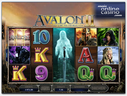 Microgaming 'Avalon II' Spielautomat