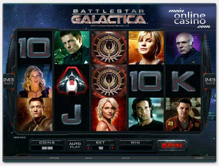 Microgaming Battlestar Galactica Online Spielautomat