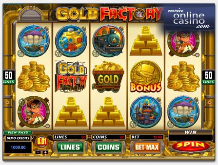 Microgaming Gold Factory Spielautomat