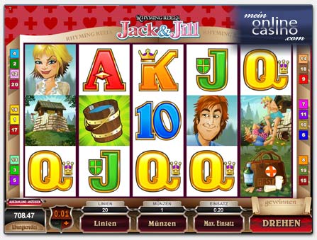 Microgaming 'Jack & Jill - Rhyming Reels' Spielautomat