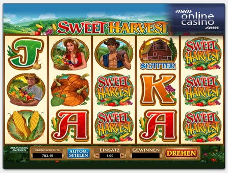 Microgaming 'Sweet Harvest' Spielautomat