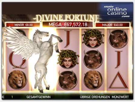 NetEnt Divine Fortune Spielautomat