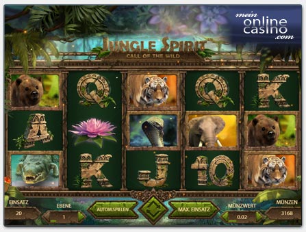 NetEnt Jungle Spirit Spielautomat
