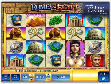 Williams Interactive Rome & Egypt Spielautomat