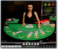 Live Blackjack im 888casino