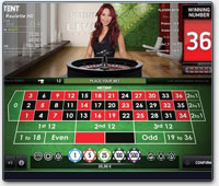 NetEnt Live Roulette