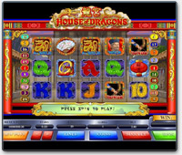 Microgaming House of Dragons Video-Slot