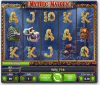 NetEnt Mythic Maiden Video-Slot