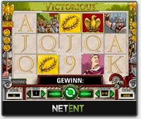 Victorious Video-Slot von Net Entertainment für das iPhone