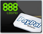 30€ GRATIS im 888casino bei der ersten PayPal Einzahlung