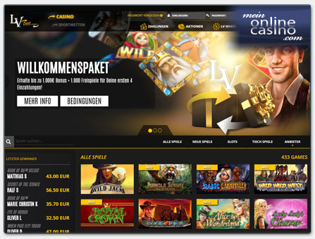 Bonus im LVbet Casino abholen