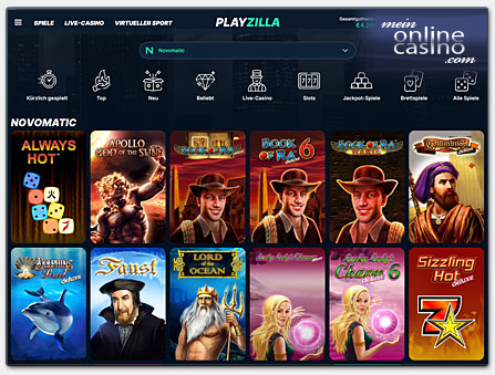 Playzilla Casino Startguthaben abholen