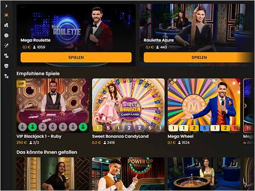 Pragmatic Play Live Dealer Spiele Lobby