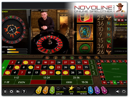 Extreme Live Gaming Ra Roulette