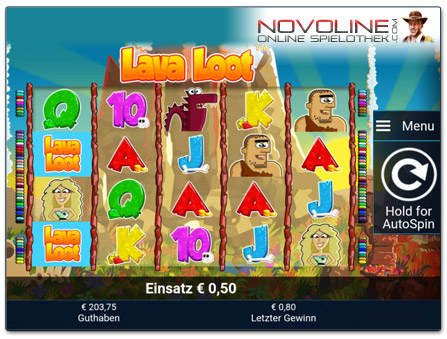 Novoline Lava Loot mobil