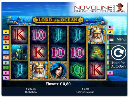 Novoline Lord of the Ocean mobil