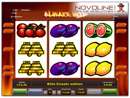 Novoline Spiel Always Hot Deluxe