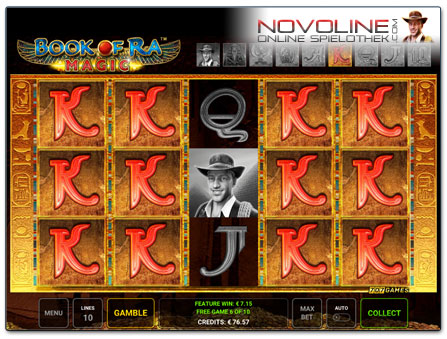 Novoline Book of Ra Magic Freispiele